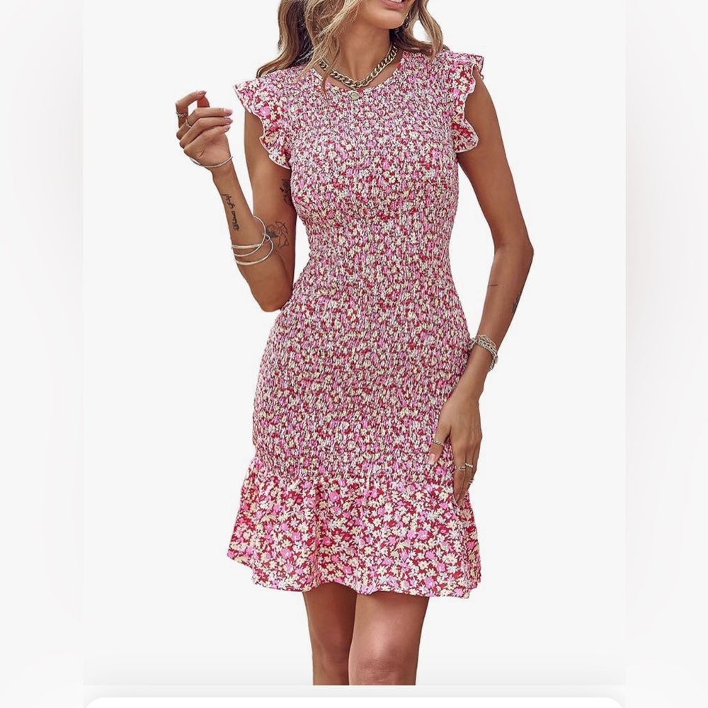 Ruffle summery dress